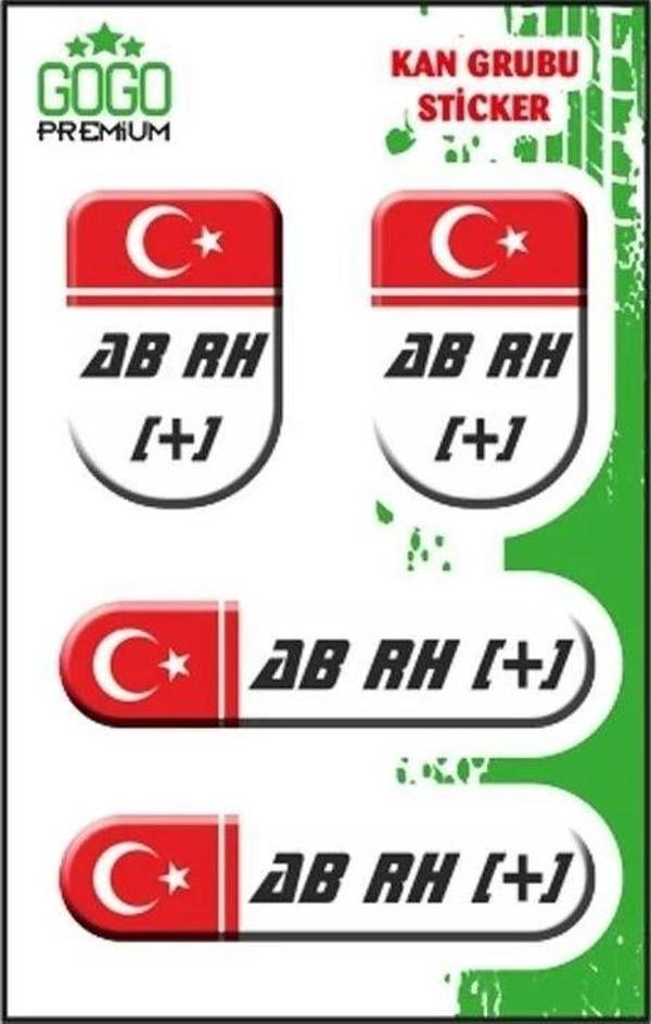 Gogo Kan Grubu Beyaz Dörtlü Damla Etiket I 0 Rh(+) - Image 1