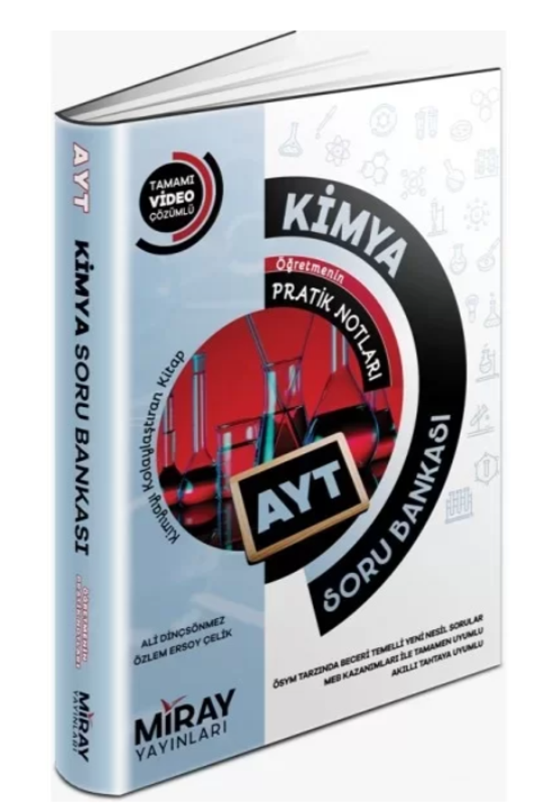 Miray Yayınları Ayt Kimya Tamamı Video Çözümlü Soru Bankası -  - Miray Yayınları - Image 1