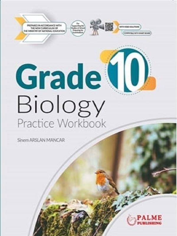10 Grade Biology Practice Workbook - Palme Yayınları - Palme Eğitim - Image 1