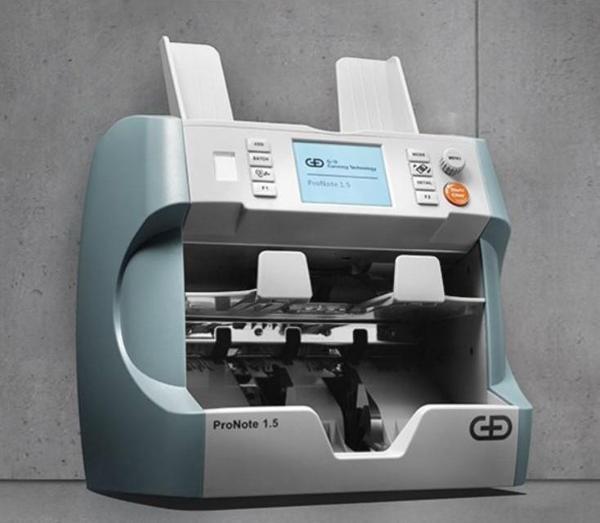 Giesecke+Devrient Pronote 1,5 Tam Profesyonel Para Sayma Makinesı(25 Para Birimi) - Image 1