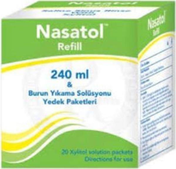 Nasatol Refill Burun Yıkama Solüsyonu Yedek Paketl - Image 1