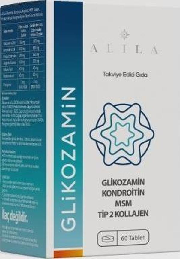 ALİLA GLIKOZAMIN 60 TAB 8683498446110 - Image 1