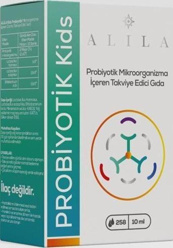 ALİLA PROBİYOTİK KIDS 10 ML 8683498446127 - Image 1