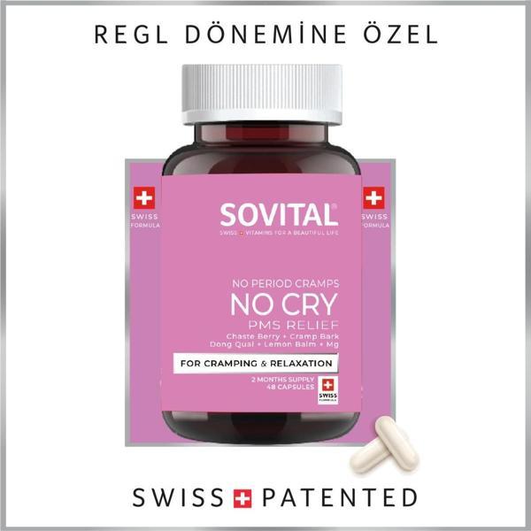 SOVITAL NO CRY REGL DÖNEMİNE ÖZEL 48 KAPSÜL 8683210460288 - Image 1
