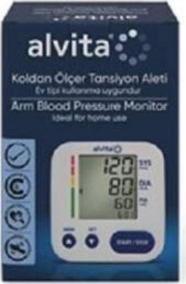 Alvita Koldan Ölçer Tansiyon Aleti 5055382306306 - Image 1