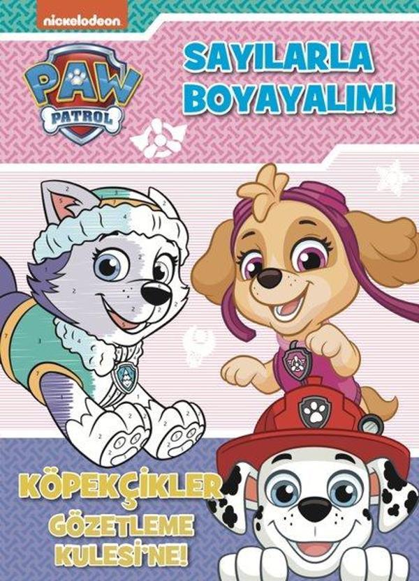 Paw Patrol - Sayılarla Boyayalım! Köpekçikler Gözetleme Kulesi'ne! - Beta Kids - Image 1