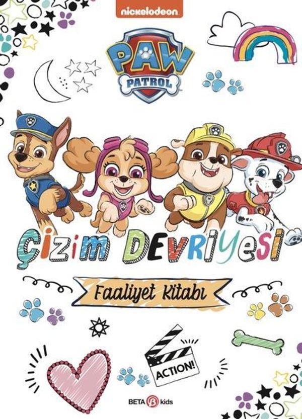 Paw Patrol - Çizim Devriyesi Faaliyet Kitabı - Beta Kids - Image 1