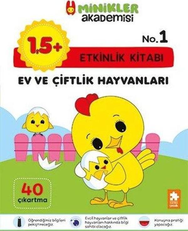 Minikler Akademisi - Ev ve Çiftlik Hayvanları - Eksik Parça Yayınları - Image 1