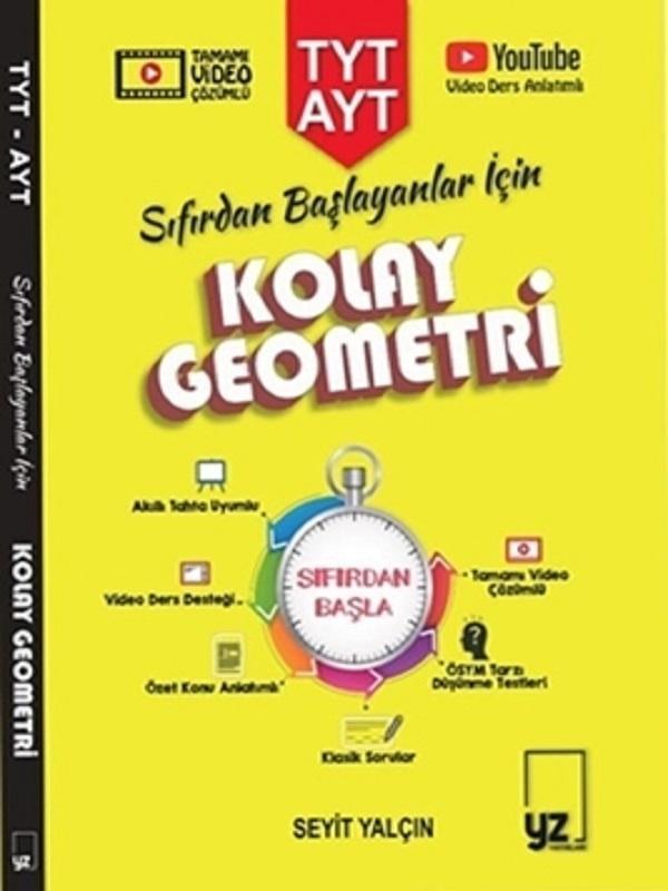 YZ Yayınları TYT - AYT Sıfırdan Başlayanlar İçin Kolay Geometri - Yazıt Yayınları - Image 1