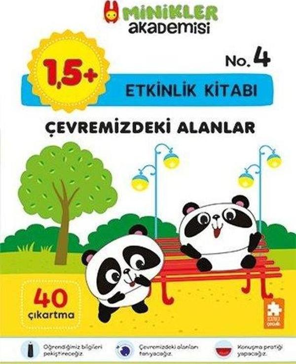 Çevremizdeki Alanlar Etkinlik Kitabı - Minikler Akademisi - Eksik Parça Yayınları - Image 1