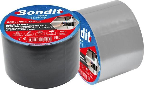 Bondit Bn4825g Insulatıon And Repaır Tape 0.13mm*48 Mm*25 Y ( Grey) - Image 1