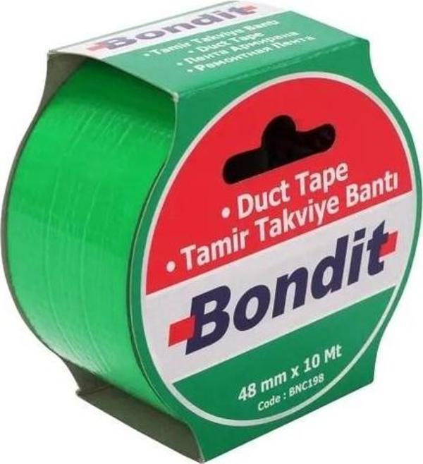 BONDİT BNC198 TAMİR TAKVİYE BANTI YEŞİL 48 mm 10 mt BONDİT - Image 1