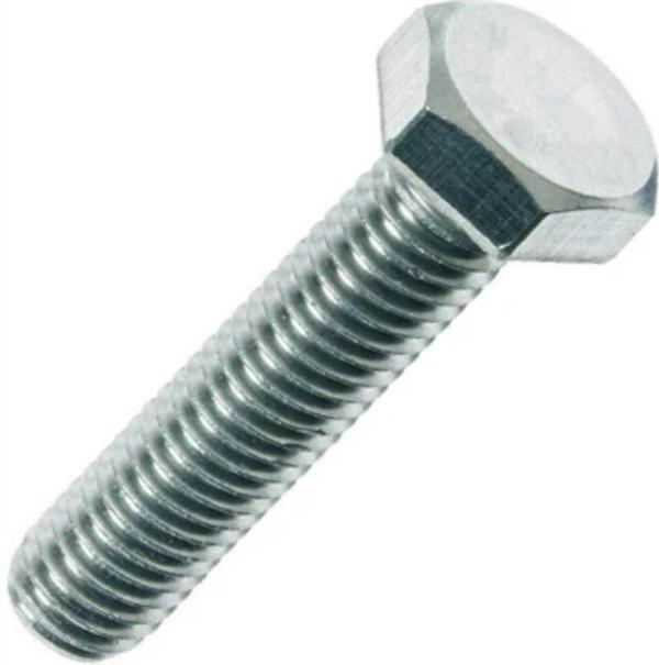M6X16 DIN933 Cıvata(ALTIGEN) 8.8 Beyaz 5 Li Paket - Image 1