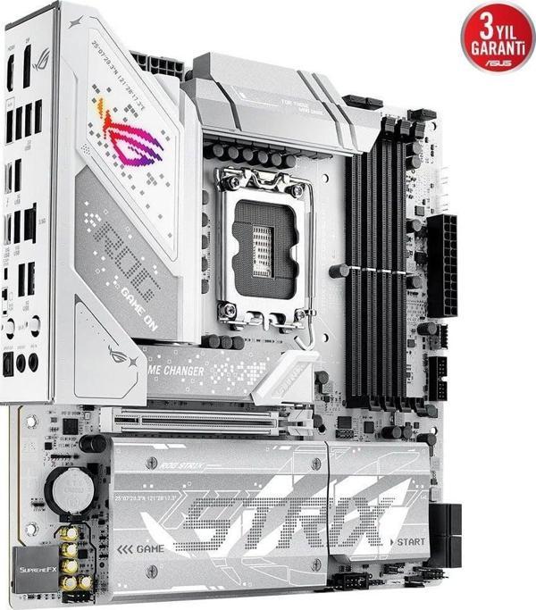 ASUS ROG STRIX B860-G GAMING WIFI Intel B860 LGA1851 DDR5 8600 DP HDMI Type-C 4x M2 USB3.2 Gen 2x2 WiFi 7 + BT AURA RGB 2.5Gbit LAN mATX 14+1+2+1 Güç - Image 1