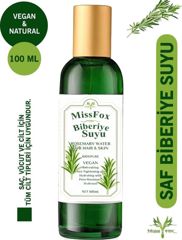 Biberiye Suyu Dökülme Karşıtı ve Hızlı Saç Uzatma Etkili Saf Saç Toniği 100 ml - Image 1