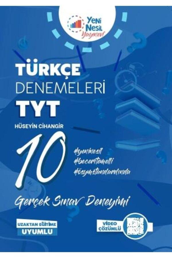 Yeni Nesil Tyt Türkçe 10 Deneme Sınavı Video Çözümlü - Yeni Nesil Yayınları - Yeni Nesil Yayınları - Image 1