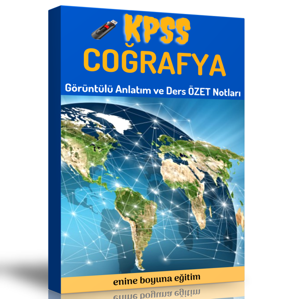 2024 Kpss Coğrafya Görüntülü Anlatım Seti (Ders Notları İlaveli) - Enine Boyuna Eğitim - Enine Boyuna Eğitim - Image 1