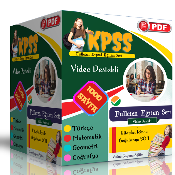 2024 Kpss Dijital Eğitim Seti (1000 Pdf Sayfası) - Enine Boyuna Eğitim - Enine Boyuna Eğitim - Image 1