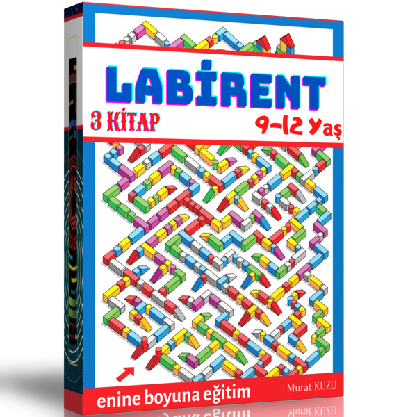 9-12 Yaş Labirent Kitap Seti (3 Fasikül Kitap) - Enine Boyuna Eğitim - Enine Boyuna Eğitim - Image 1