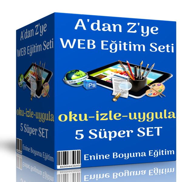 A’Dan Z’Ye Web Eğitim Seti (5 Süper Kitap) - Enine Boyuna Eğitim - Enine Boyuna Eğitim - Image 1