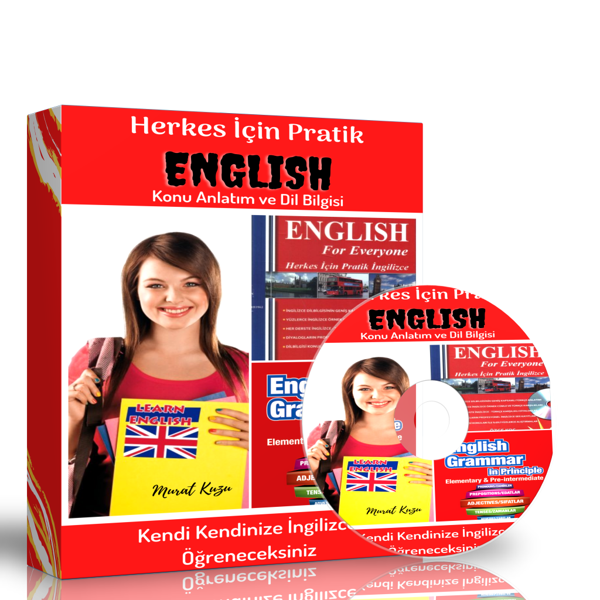Herkes İçin Pratik İngilizce Eğitim Seti (2 Süper Kitap) - Enine Boyuna Eğitim - Enine Boyuna Eğitim - Image 1
