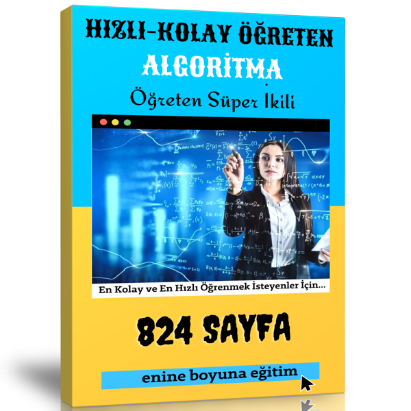 Hızlı Kolay Algoritma Öğreten Eğitim Seti - Enine Boyuna Eğitim - Enine Boyuna Eğitim - Image 1