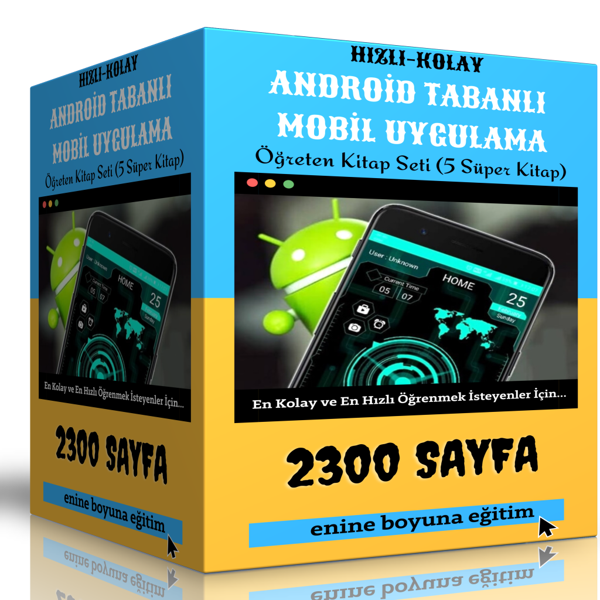 Hızlı Kolay Android Tabanlı Mobil Uygulama Seti - Enine Boyuna Eğitim - Enine Boyuna Eğitim - Image 1