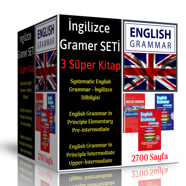 İngilizce Gramer Seti (3 Süper Kitap) - Enine Boyuna Eğitim - Enine Boyuna Eğitim - Image 1