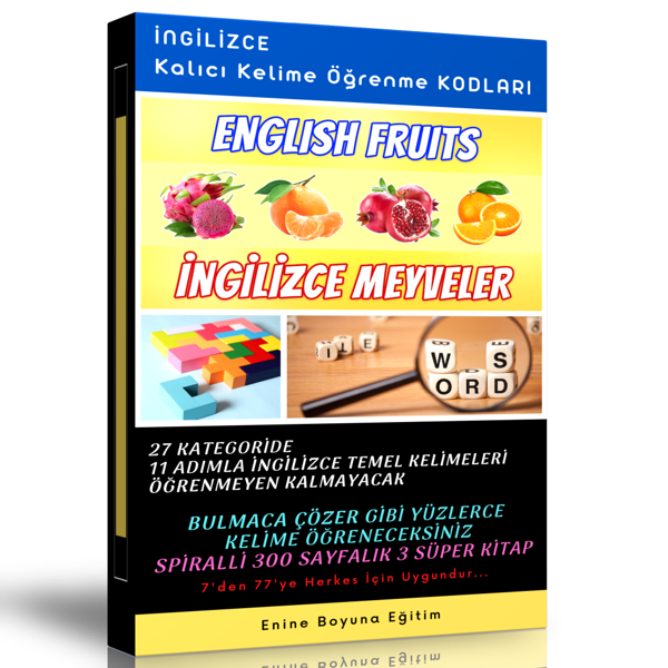 İngilizce Kalıcı Kelime Öğrenme Kodları - Enine Boyuna Eğitim - Enine Boyuna Eğitim - Image 1