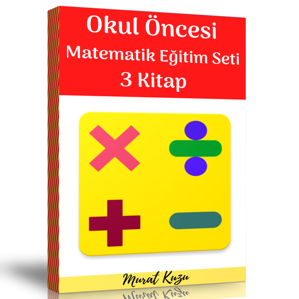 Okul Öncesi Matematik Eğitim Seti (3 Fasikül Kitap) - Enine Boyuna Eğitim - Enine Boyuna Eğitim - Image 1