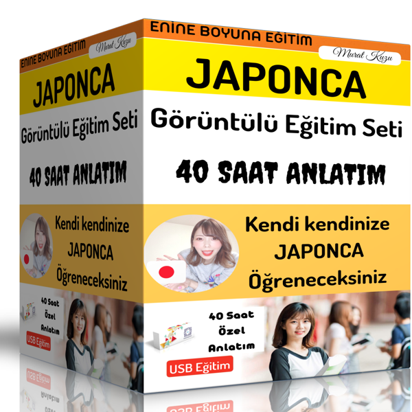 Japonca Görüntülü Eğitim Seti - Enine Boyuna Eğitim - Enine Boyuna Eğitim - Image 1