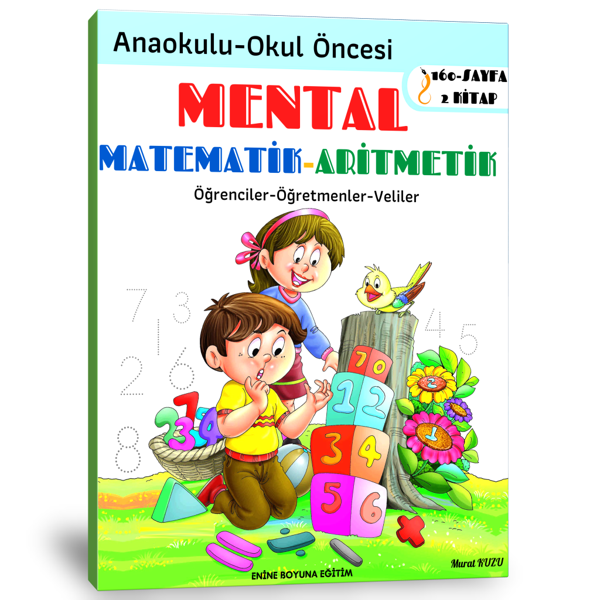 Okul Öncesi Mental Aritmetik (2 Süper Ciltli) - Enine Boyuna Eğitim - Enine Boyuna Eğitim - Image 1