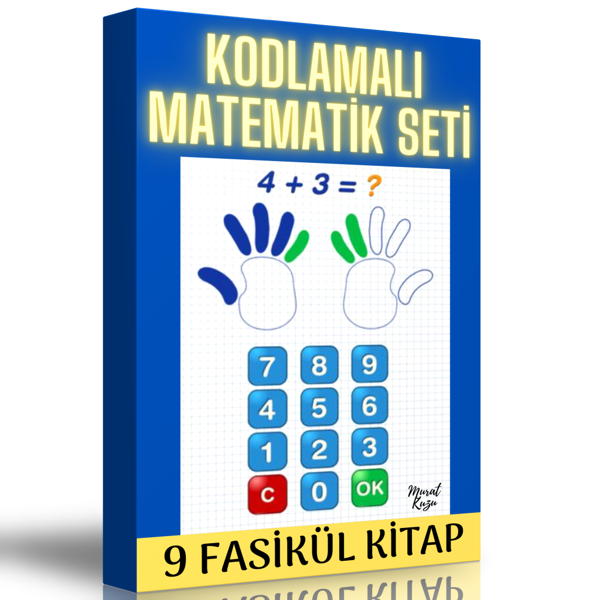 Kodlamalı Matematik Eğitim Seti (9 Fasikül Kitap) - Enine Boyuna Eğitim - Enine Boyuna Eğitim - Image 1