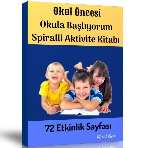 Okul Öncesi Okula Başlıyorum Aktivite Kitabı - Enine Boyuna Eğitim - Enine Boyuna Eğitim - Image 1