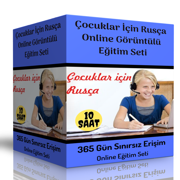 Çocuklar İçin Rusça Online Görüntülü Eğitim Seti - Enine Boyuna Eğitim - Enine Boyuna Eğitim - Image 1
