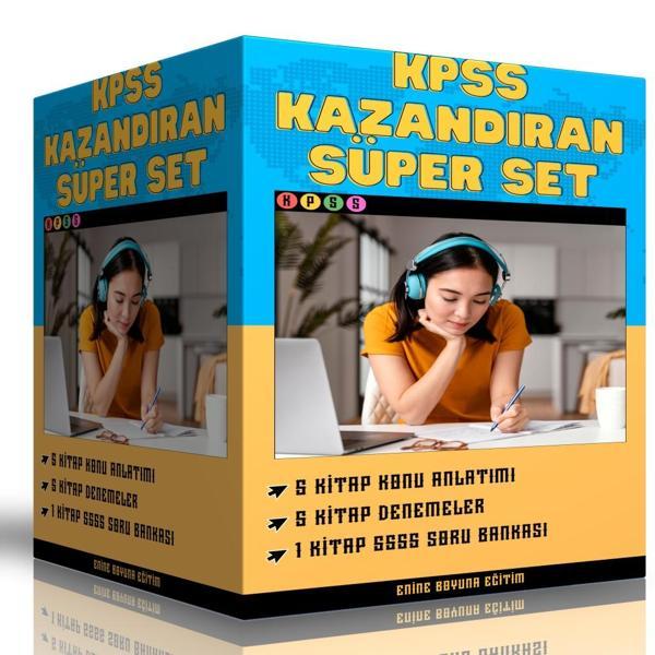Kpss Kazandıran Süper Set (11 Süper Kitap) - Enine Boyuna Eğitim - Enine Boyuna Eğitim - Image 1