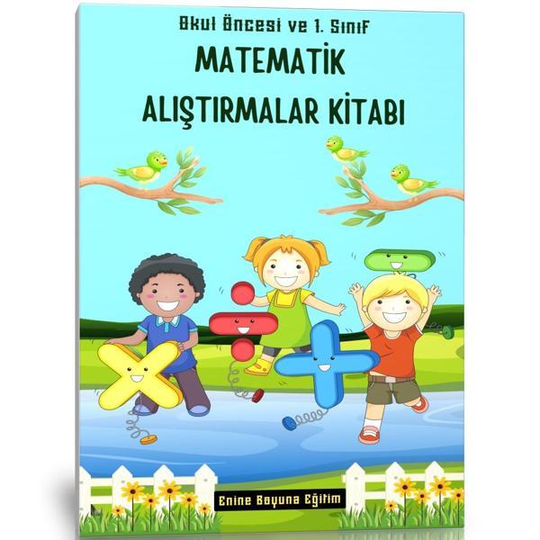 Okul Öncesi Ve 1. Sınıf Matematik Alıştırmalar Kitabı (2 Fasikül) - Enine Boyuna Eğitim - Enine Boyuna Eğitim - Image 1