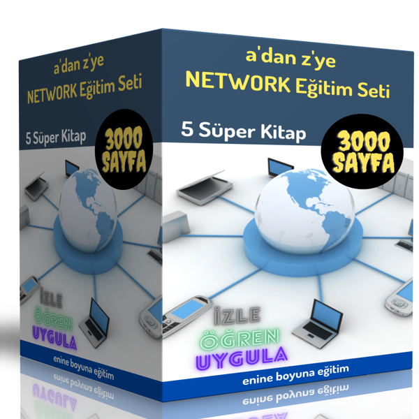 Enine Boyuna Adan Zye Network Eğitim Seti (5 Süper Kitap) - Enine Boyuna Eğitim - Enine Boyuna Eğitim - Image 1