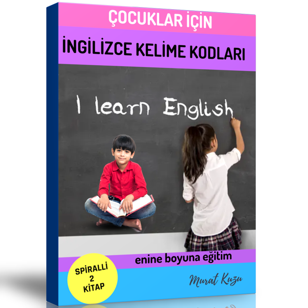 Enine Boyuna Çocuklar İçin İngilizce Kelime Kodları - Enine Boyuna Eğitim - Enine Boyuna Eğitim - Image 1
