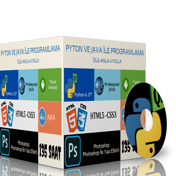 Enine Boyuna Python Ve Java İle Programlama Eğitim Seti - Enine Boyuna Eğitim - Enine Boyuna Eğitim - Image 1