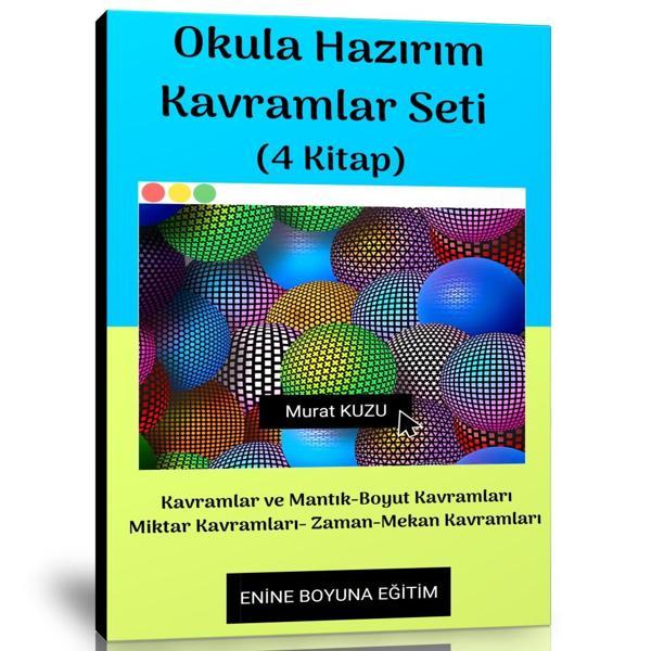 Okula Başlıyorum Kavramlar Seti (4 Kitap) - Enine Boyuna Eğitim - Enine Boyuna Eğitim - Image 1