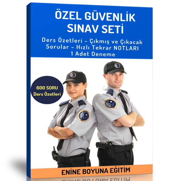 Özel Güvenlik Eğitim Seti - Enine Boyuna Eğitim - Enine Boyuna Eğitim - Image 1