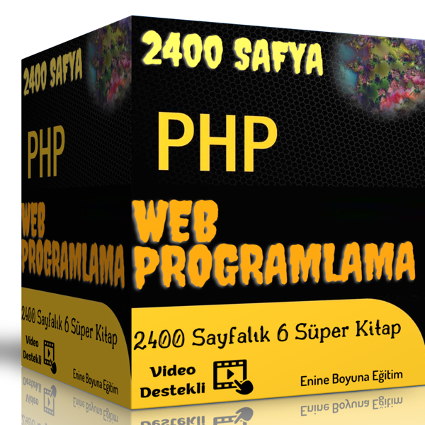 Php İle Web Programlama Eğitim Seti (6 Süper Kitap) - Enine Boyuna Eğitim - Enine Boyuna Eğitim - Image 1