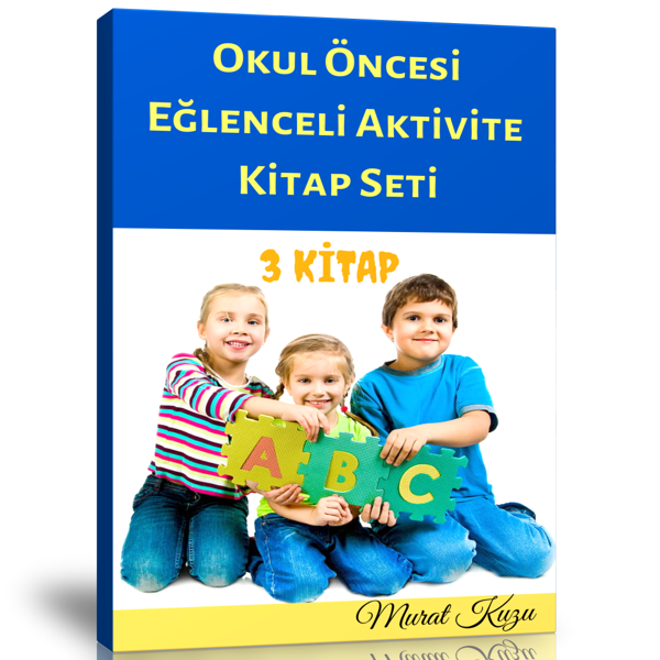 Okul Öncesi Eğlenceli Aktivite Kitap Seti (3 Fasikül Kitap) - Enine Boyuna Eğitim - Enine Boyuna Eğitim - Image 1
