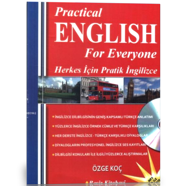 Practical English For Everyone; Herkes İçin Pratik İngilizce + Karekodlu - Enine Boyuna Eğitim - Enine Boyuna Eğitim - Image 1