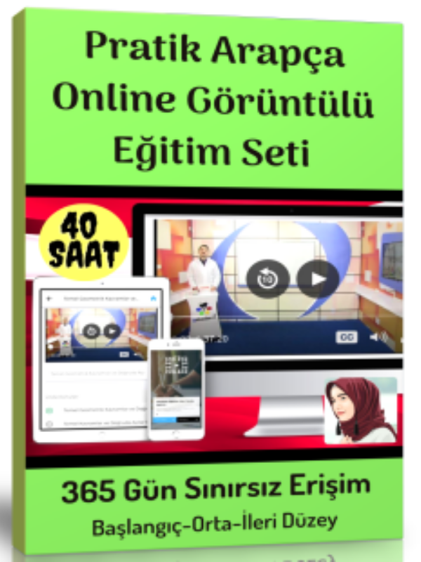 Pratik Arapça Görüntülü Eğitim Seti (Başlangıç-Orta-İleri Düzey) - Enine Boyuna Eğitim - Enine Boyuna Eğitim - Image 1