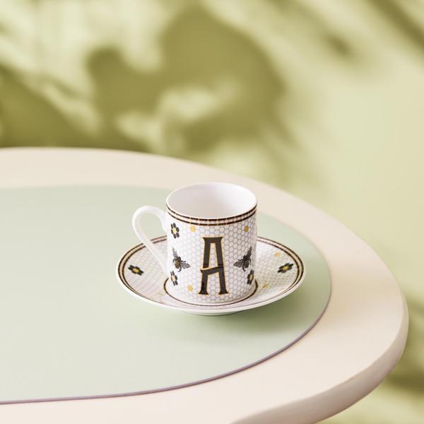 Karaca A Harfli Kahve Fincanı 80 ml - Image 1