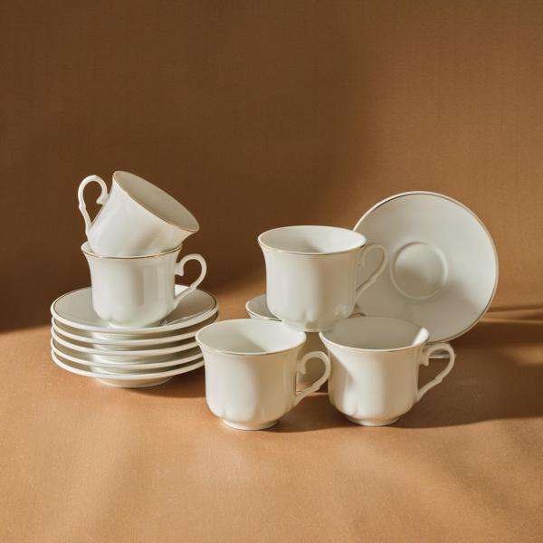 Karaca Helena 6 Kişilik Kahve Fincanı 80 Ml - Image 1