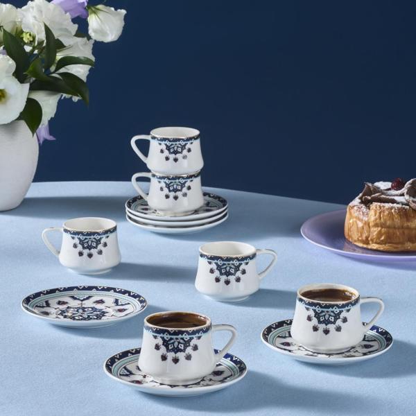 Karaca Bade 6 Kişilik Kahve Fincanı 85 Ml - Image 1