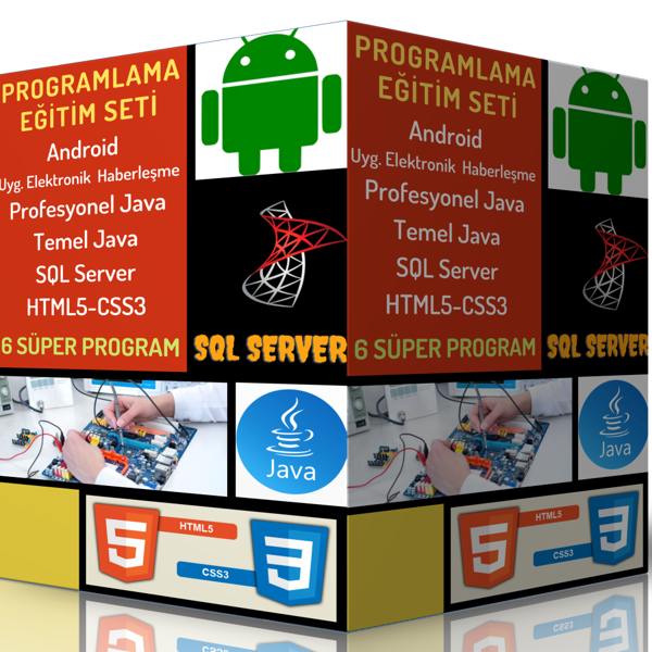Programlama Eğitim Seti (125 Saatlik Özel Anlatım) - Enine Boyuna Eğitim - Enine Boyuna Eğitim - Image 1